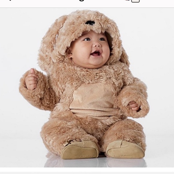 Pottery Barn Kids Cozy Brown Puppy Costume - Picture 2 of 10